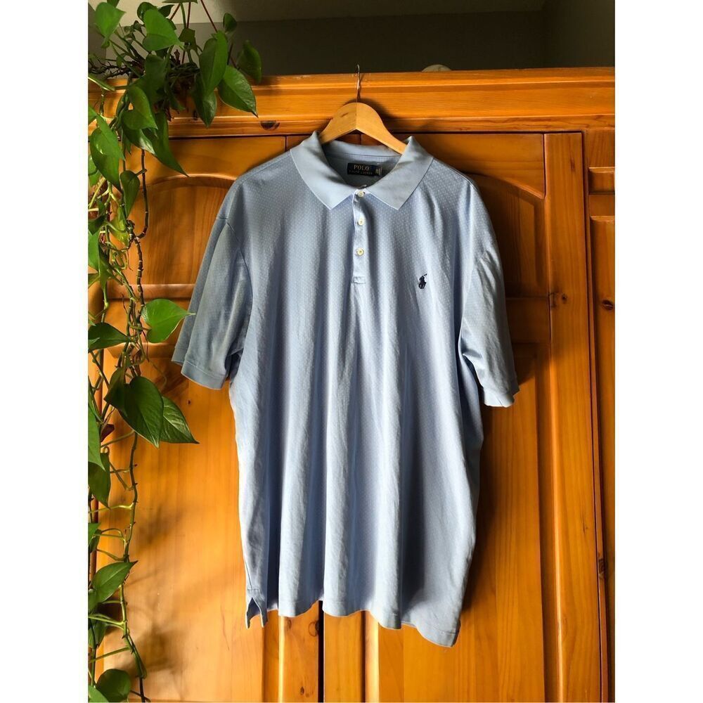 Polo Ralph Lauren Short Sleeve Polka Dot Shirt Size 2XLT